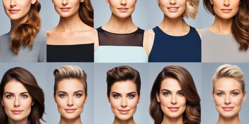 Die richtige Frisur für deine Gesichtsform als junge und moderne Frau